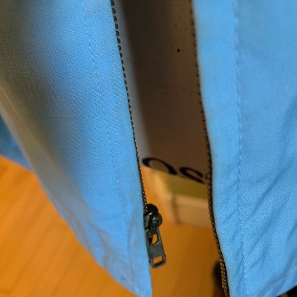 Vintage London Fog lightweight golf jacket . Baby blue , classic , timeless 42 R - Picture 4 of 11
